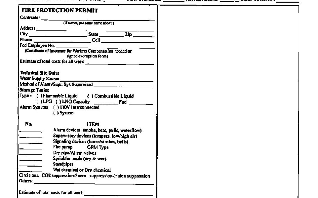 Transient Fire Permit firepermit | South Abington Township